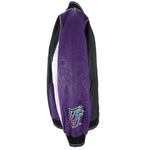 NBA - Utah Jazz Spell-Out Leather Jacket 1990s Large