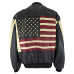 Vintage (Compact) - America Faux Leather Jacket 1990s X-Large Vintage Retro