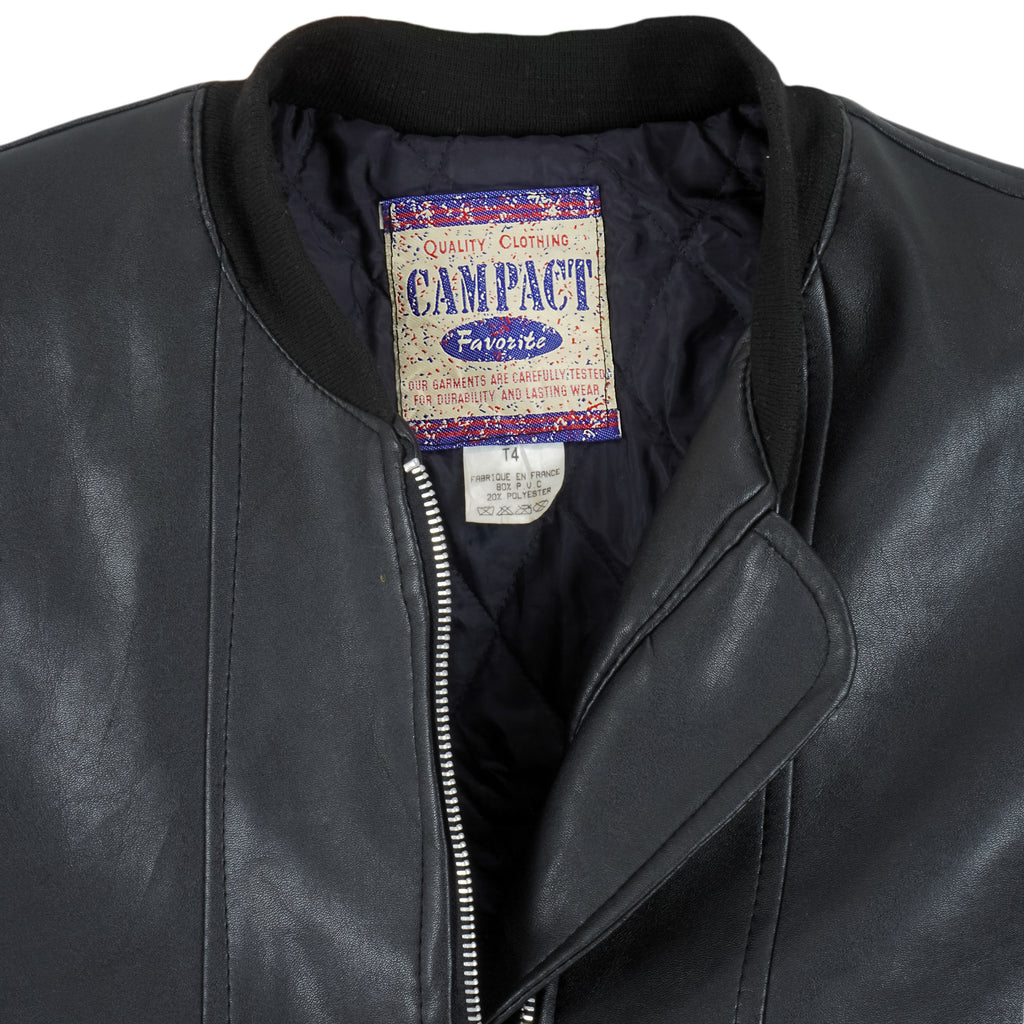 Vintage (Compact) - America Leather Jacket 1990s X-Large Vintage Retro