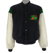 Vintage (Identity Inc.) - Shoot Out 7Up Leather Jacket 1990s Large Vintage Retro