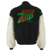 Vintage (Identity Inc.) - Shoot Out 7Up Leather Jacket 1990s Large Vintage Retro