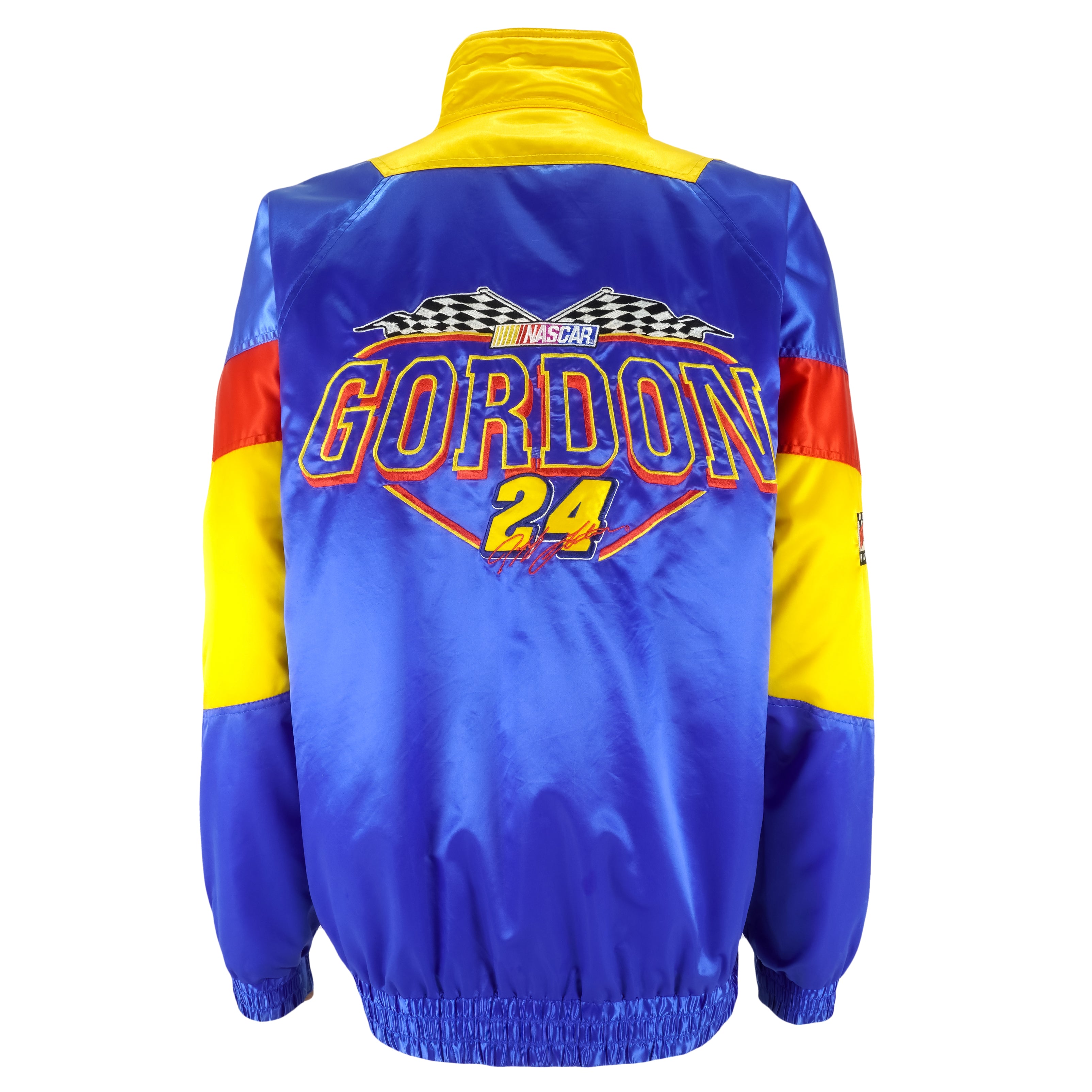 Vintage NASCAR (Nutmeg) - Jeff Gordon #24 Big Spell-Out Jacket