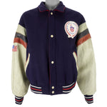 Vintage- USA Olympic Training Center Leather Jacket 1996 X-Large Vintage Retro