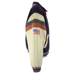 Vintage- USA Olympic Training Center Leather Jacket 1996 X-Large Vintage Retro