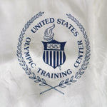 Vintage- USA Olympic Training Center Leather Jacket 1996 X-Large Vintage Retro
