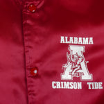 NCAA (Chalk Line) - Alabama Crimson Tide Satin Jacket 1990s Medium Vintage Retro Football College