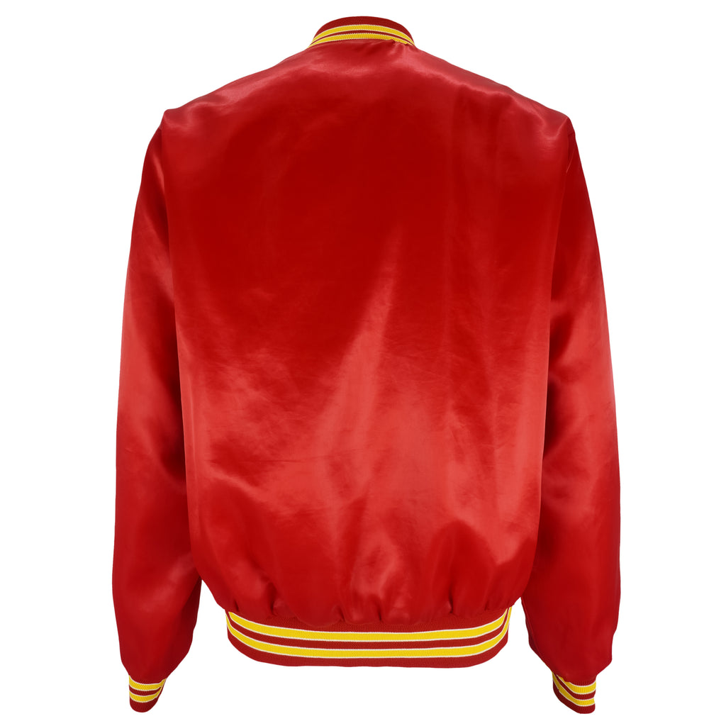 NFL (Chalk Line) - Kansas City Chiefs Satin Jacket 1990s X-Large Vintage Retro Football