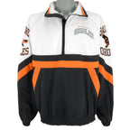 Starter - Baltimore Orioles 1/2 Zip Pullover 1990s Large Vintage Retro Baseball