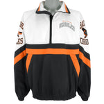 Starter - Baltimore Orioles 1/2 Zip Pullover 1990s Large Vintage Retro Baseball