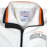 Starter - Baltimore Orioles 1/2 Zip Pullover 1990s Large Vintage Retro Baseball