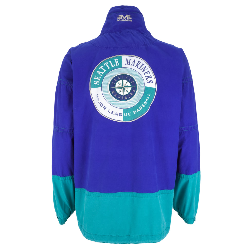 MLB (Mirage) - Seattle Mariners Jacket 1990s Large Vintage Retro  Baseball