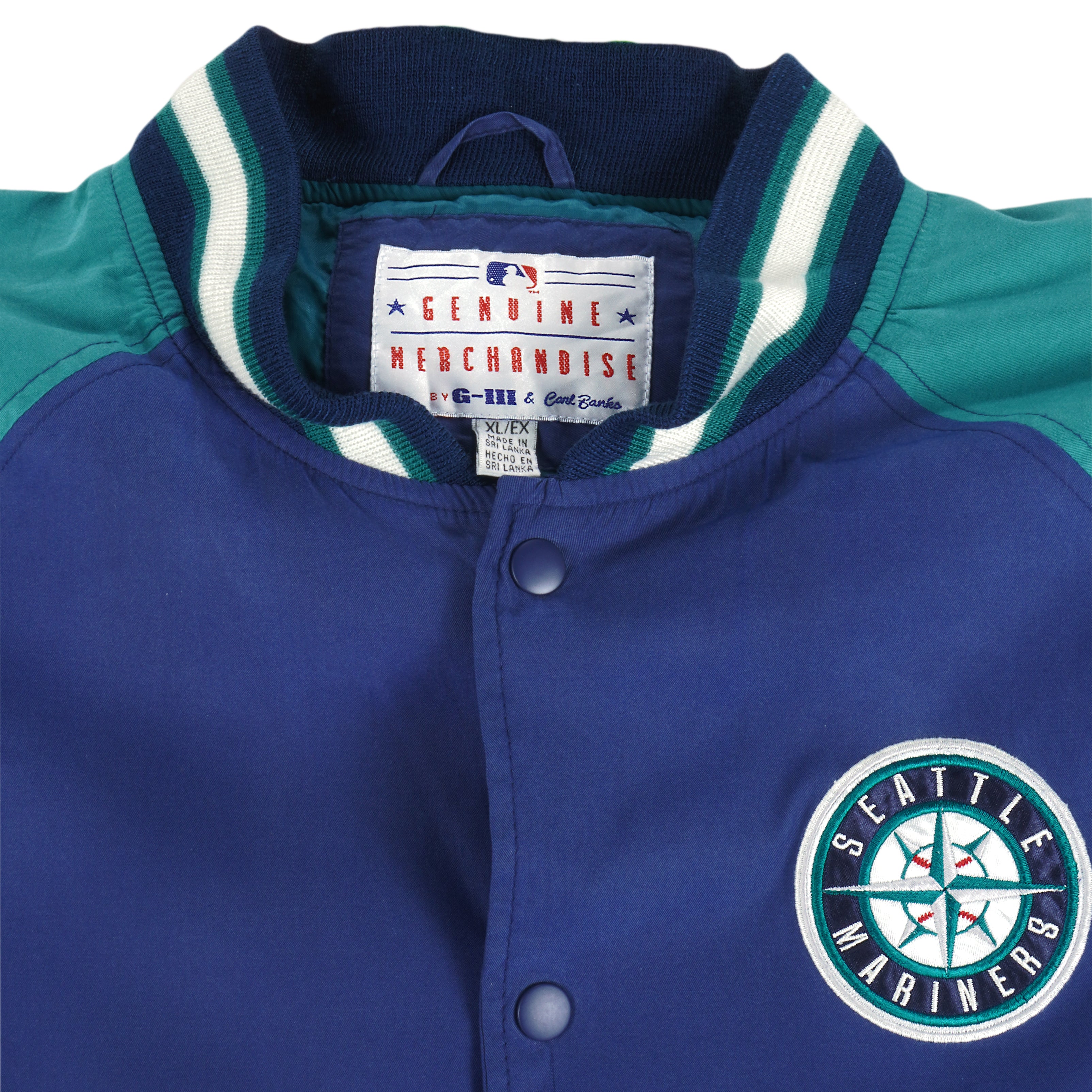 Seattle Mariners MLB BASEBALL SUPER VINTAGE Dynasty Size XL Baseball Jersey!