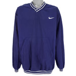 Nike - Blue Windbreaker 1990s X-Large Vintage Retro