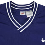 Nike - Blue Windbreaker 1990s X-Large Vintage Retro