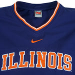 Nike - Team Illinois Pullover Windbreaker 1990 XX-Large Vintage Retro