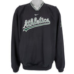 Nike - Oakland Athletics Pullover Windbreaker 1990s Large Vintage Retro Baseball