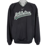 Nike - Oakland Athletics Pullover Windbreaker 1990s Large Vintage Retro Baseball