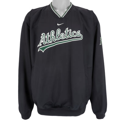 Nike - Oakland Athletics Pullover Windbreaker 1990s Large