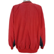 Nike - Red Pullover Windbreaker 1990s X-Large Vintage Retro