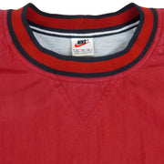 Nike - Red Pullover Windbreaker 1990s X-Large Vintage Retro