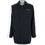 Nike - Black & White Tape Windbreaker 1990s X-Large Vintage Retro