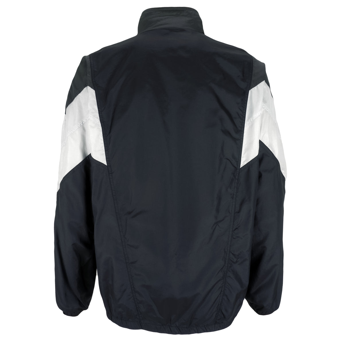 Adidas - Black & White Windbreaker 1990s Large Vintage Retro