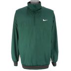 Nike - Green 1/4 Zip Pullover Windbreaker 1990s XX-Large Vintage Retro