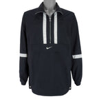 Nike - Black 1/2 Zip Windbreaker 1990s Medium Vintage Retro