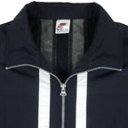 Nike - Black 1/2 Zip Windbreaker 1990s Medium Vintage Retro