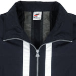 Nike - Black 1/2 Zip Windbreaker 1990s Medium Vintage Retro