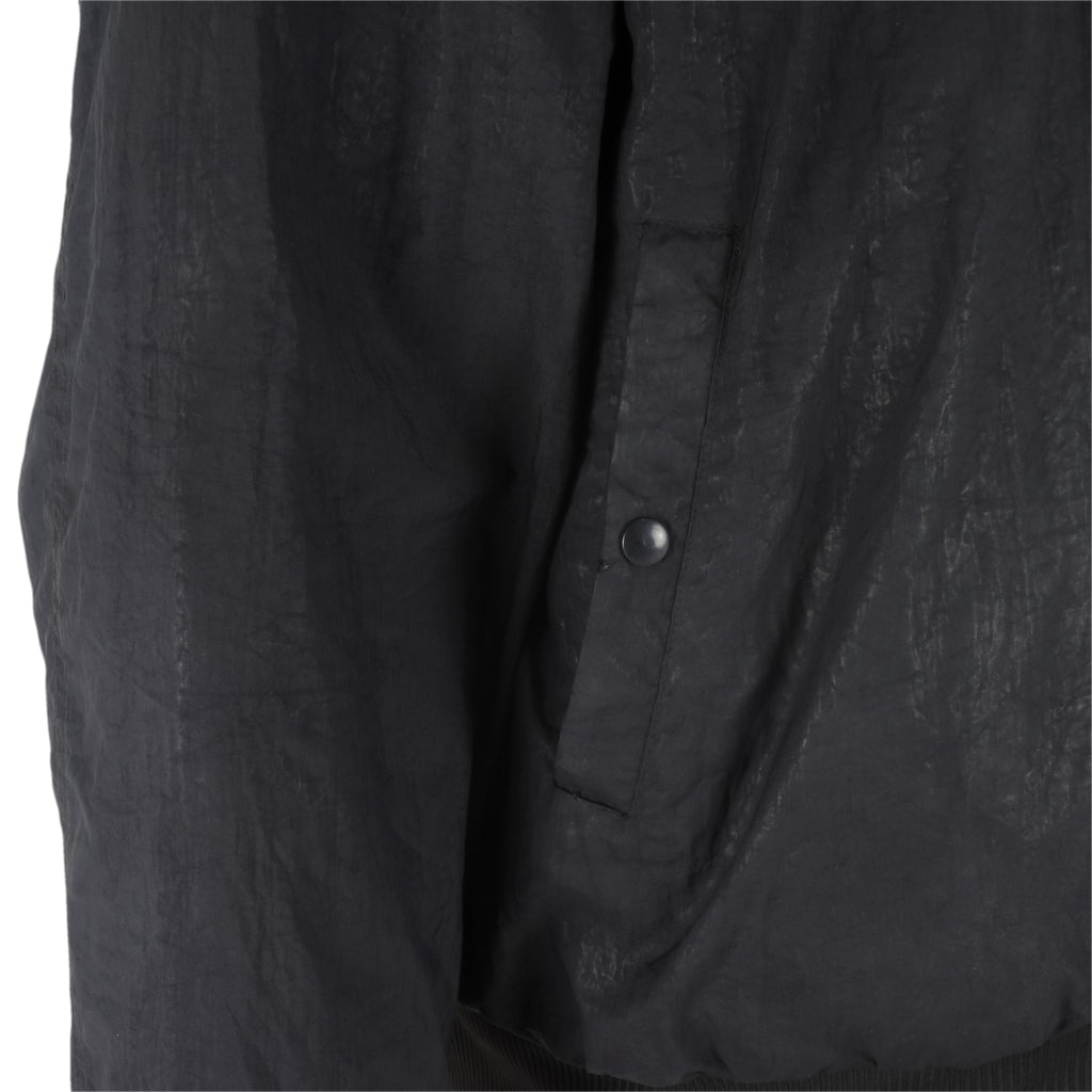 Nike - Black Zip-Up Reversible 1990s Large Vintage Retro