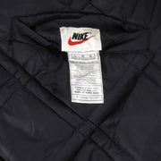 Nike - Black Zip-Up Reversible 1990s Large Vintage Retro