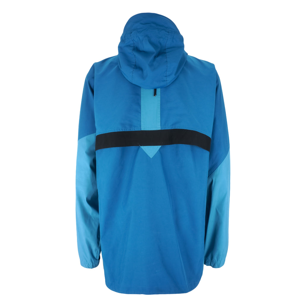 Nike - ACG Blue Hooded Windbreaker 1990s X-Large Vintage Retro