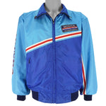 Vintage - Blue Honda Racing Team Reversible Jacket 1990s Medium Vintage Retro