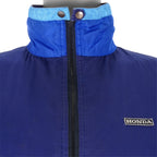 Vintage - Blue Honda Racing Team Reversible Jacket 1990s Medium Vintage Retro