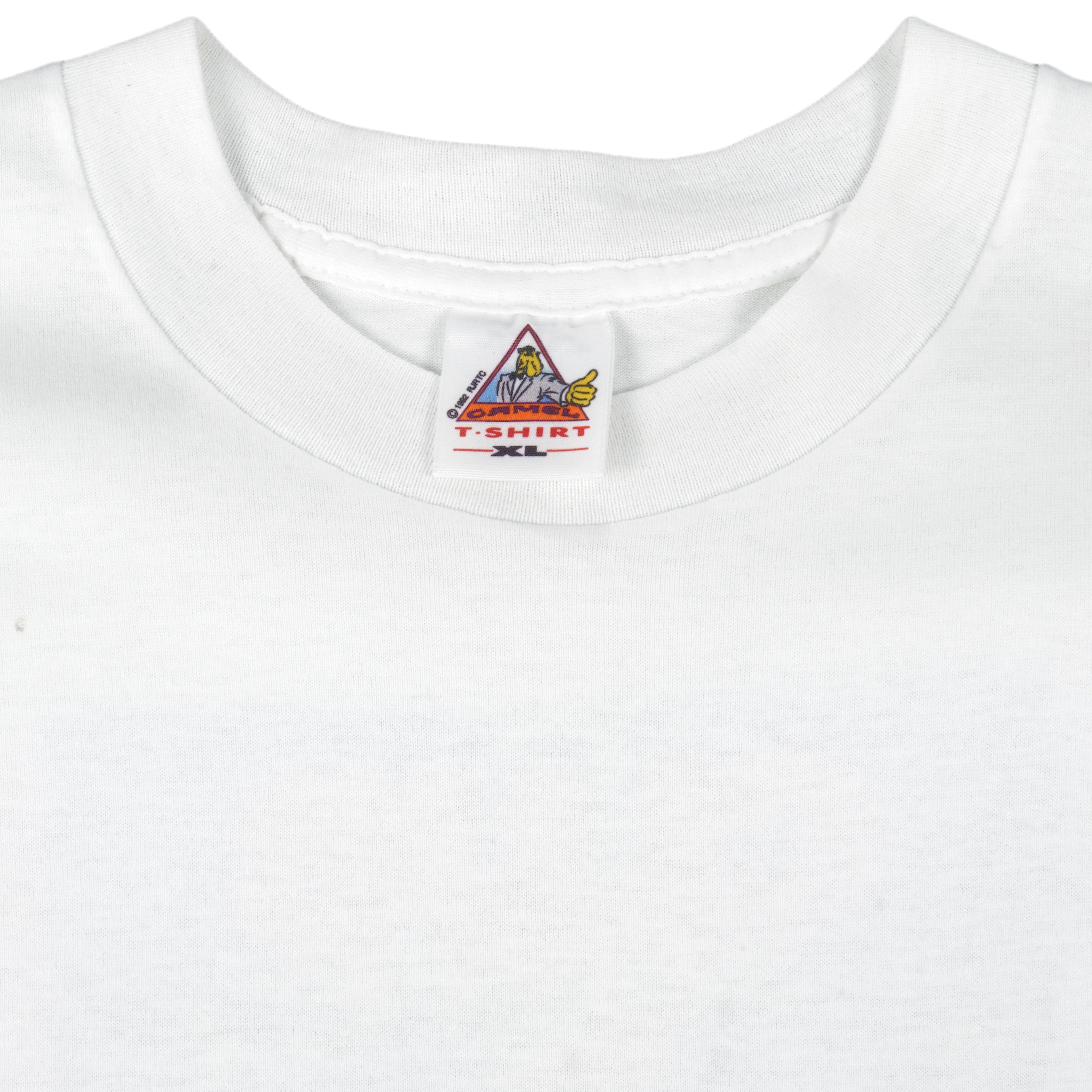 Vintage (Camel) - White Club Camel Member T-Shirt 1992 X-Large Vintage Retro