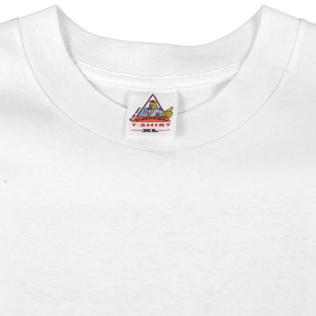 Vintage (Camel) - White Club Camel Member T-Shirt 1992 X-Large Vintage Retro