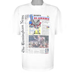 NCAA (Premier Sportswear) - Alabama Crimson Tide, National Champs T-Shirt 1992 Large Vintage Retro Football College