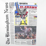 NCAA (Premier Sportswear) - Alabama Crimson Tide, National Champs T-Shirt 1992 Large Vintage Retro Football College