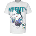 NHL (Nutmeg) - Anaheim Mighty Ducks Breakout T-Shirt 1990s Medium Vintage Retro Hockey
