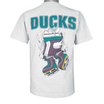 NHL (Nutmeg) - Anaheim Mighty Ducks Breakout T-Shirt 1990s Medium Vintage Retro Hockey