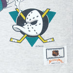 NHL (Nutmeg) - Anaheim Mighty Ducks Breakout T-Shirt 1990s Medium Vintage Retro Hockey