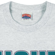 NHL (Nutmeg) - Anaheim Mighty Ducks Breakout T-Shirt 1990s Medium Vintage Retro Hockey
