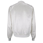 Vintage (Satins) - White NASA Spell-Out Jacket 1990s X-Large Vintage Retro