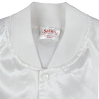 Vintage (Satins) - White NASA Spell-Out Jacket 1990s X-Large Vintage Retro