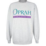Vintage (Gear) - Grey The Oprah Winfrey Show Big Spell-Out Sweatshirt 1990s X-Large Vintage Retro