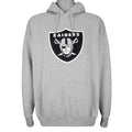 NFL - Grey Raiders Big Logo Hooded Sweatshirt 1990s X-Large Vintage Retro Football