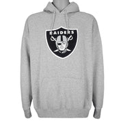 NFL - Grey Raiders Big Logo Hooded Sweatshirt 1990s X-Large Vintage Retro Football