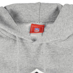 NFL - Grey Raiders Big Logo Hooded Sweatshirt 1990s X-Large Vintage Retro Football