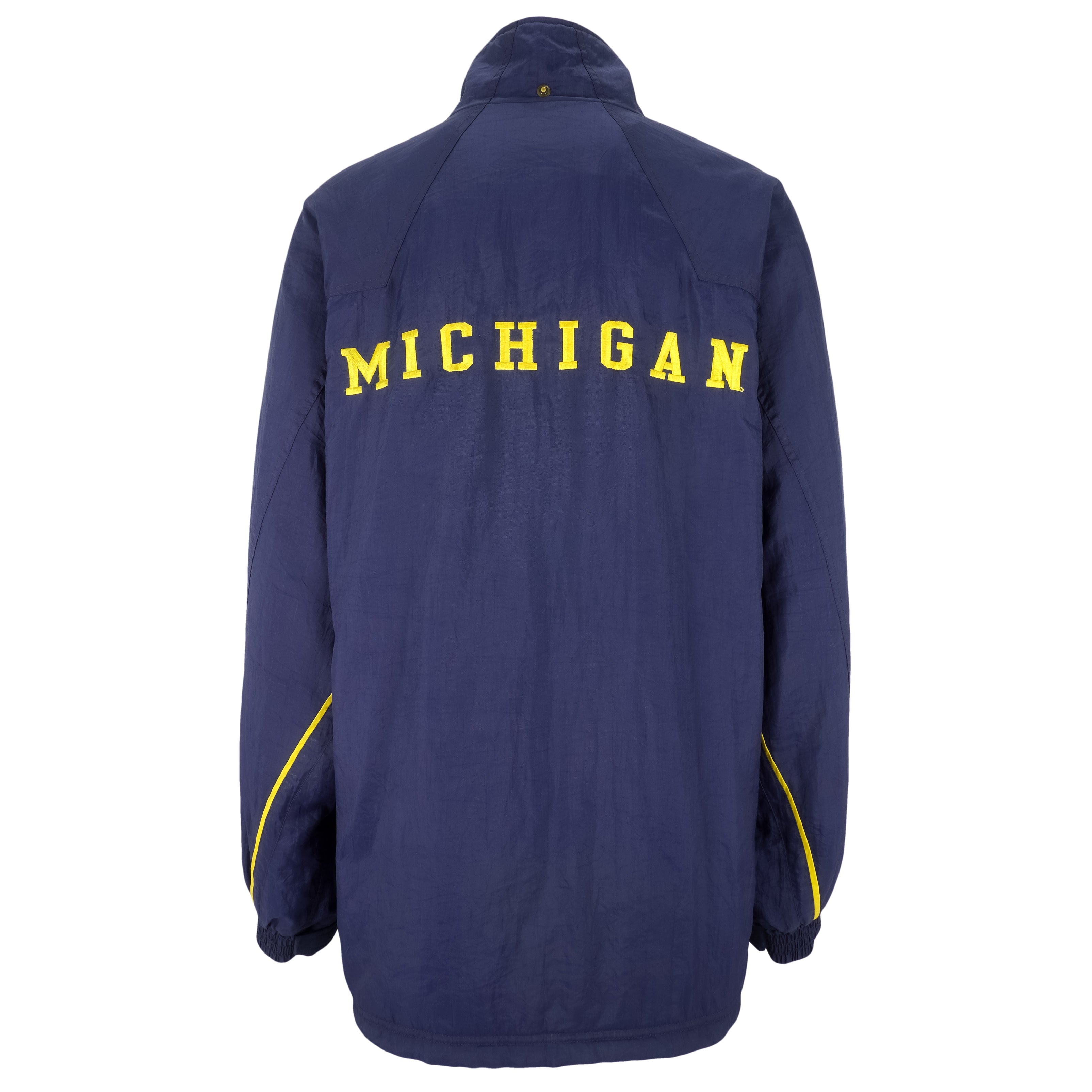 Nike - Michigan Wolverines Zip-Up Jacket 1990s XX-Large Vintage Retro Football College